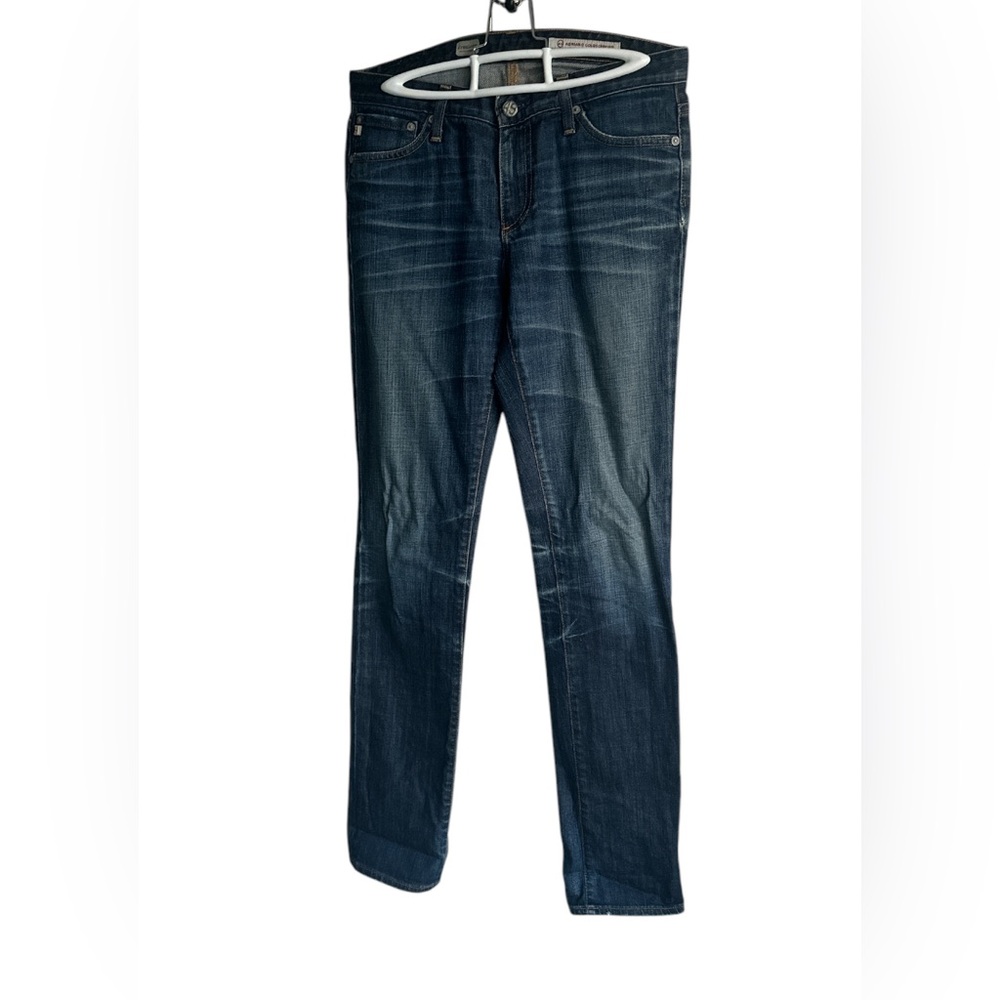 AG ADRIANO GOLDSCHMIED Women’s Premiere Skinny Straight Denim Jeans Size 28R